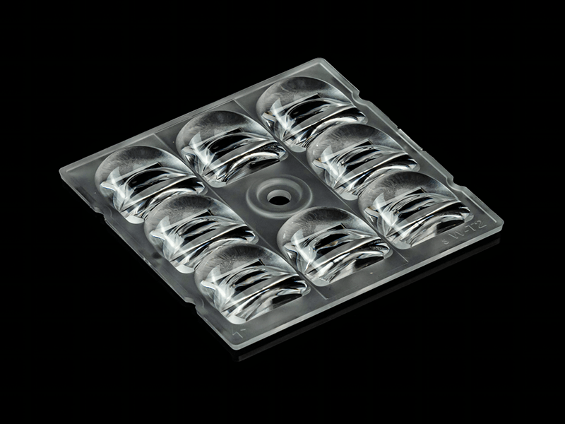 8LEDs lens   asymmetric beams for sport lighting