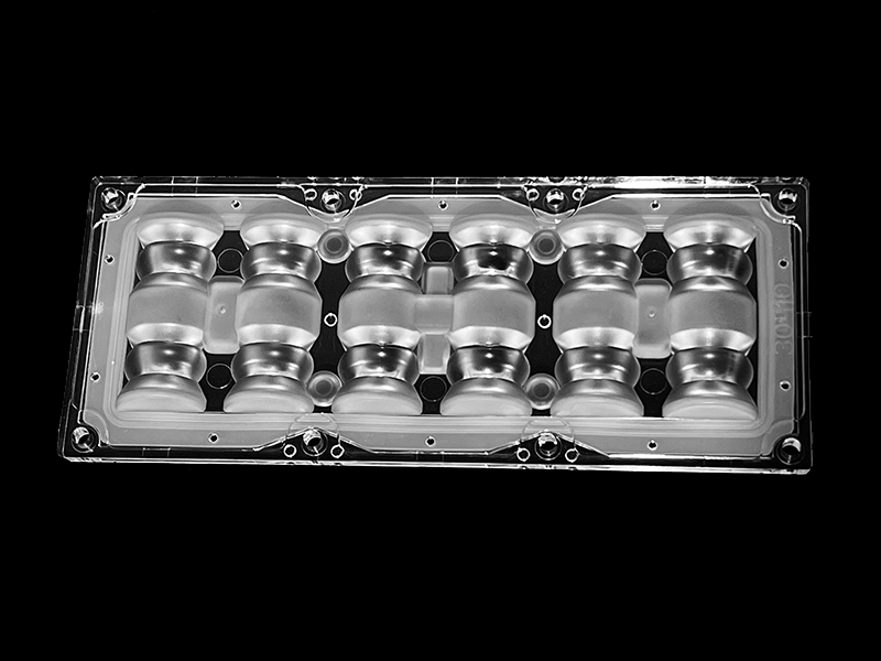 173mm 2x6 LED lens 30x110° desgined for High Bay Lights
