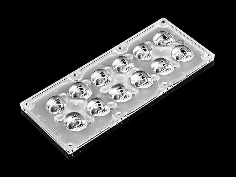 173mm Dia 12x1 5050LED TypeIII-M Roadside Light Lens