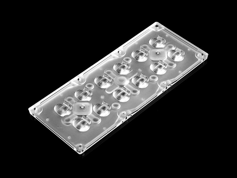 IK10 2x6 Lens T2M 3535LED IP66 Road Lighting Optics