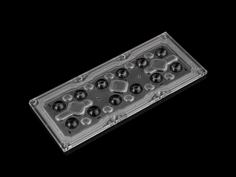 Large Area Lighting Lens IP66 173mm 5050LED 90 Degree