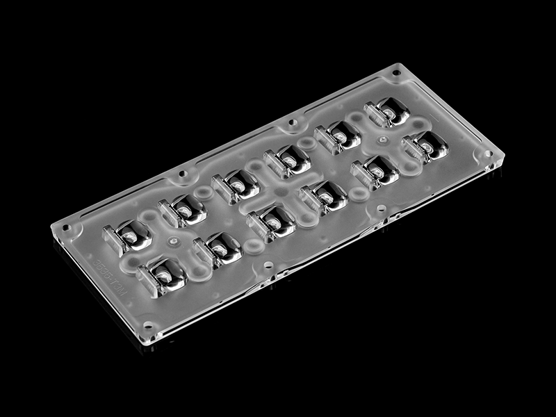 Street Lighting 2x6 Lens T3M 3535LED IP66 PC Material