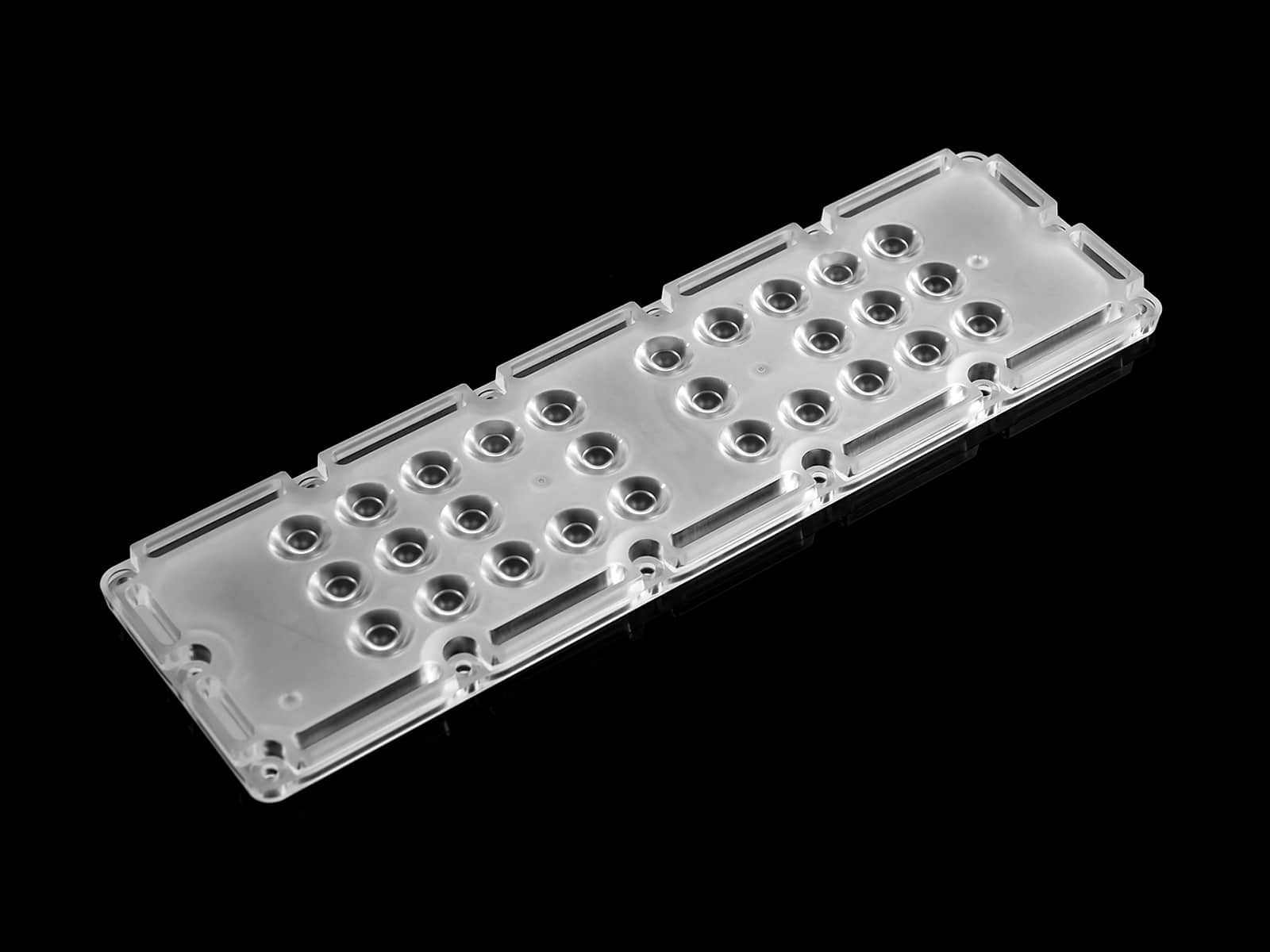 236 Mm 28 LED Flat Flood Light Lens 30 Degree