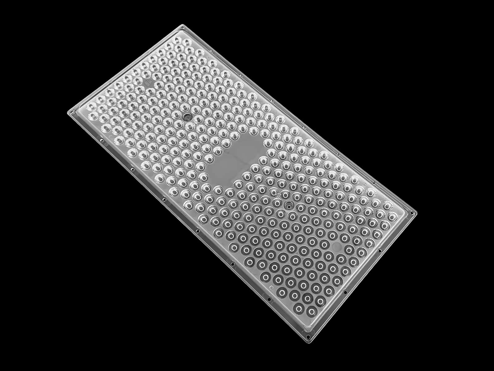 360x172mm 336 led floodlight lens 15 degree