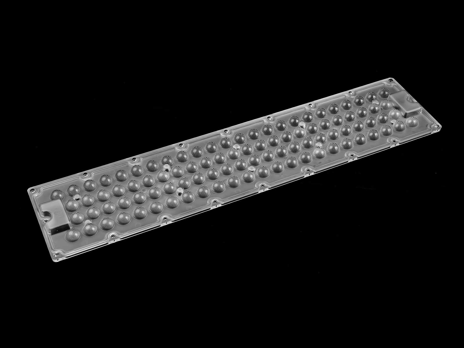 60degree beam angle 96LEDs highbay light lens for outdoor court lighting
