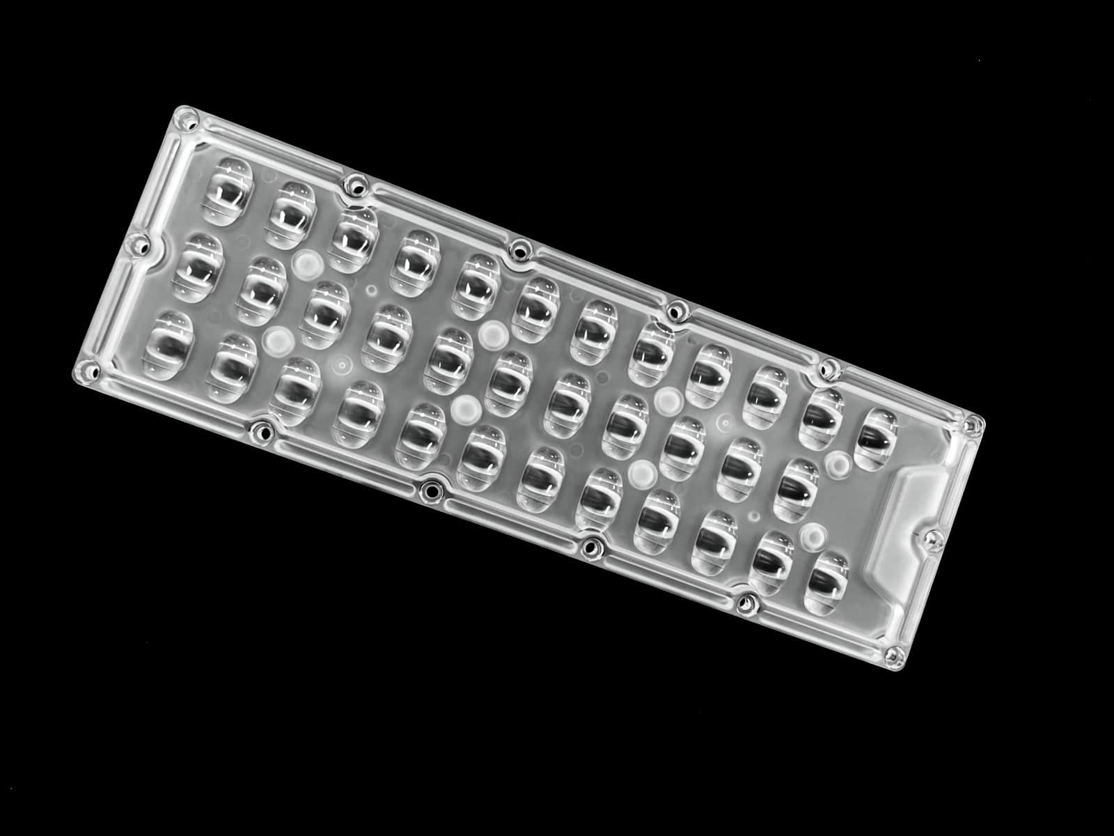 35IN1 PC LED LENS For street light with T2 Medium distribution