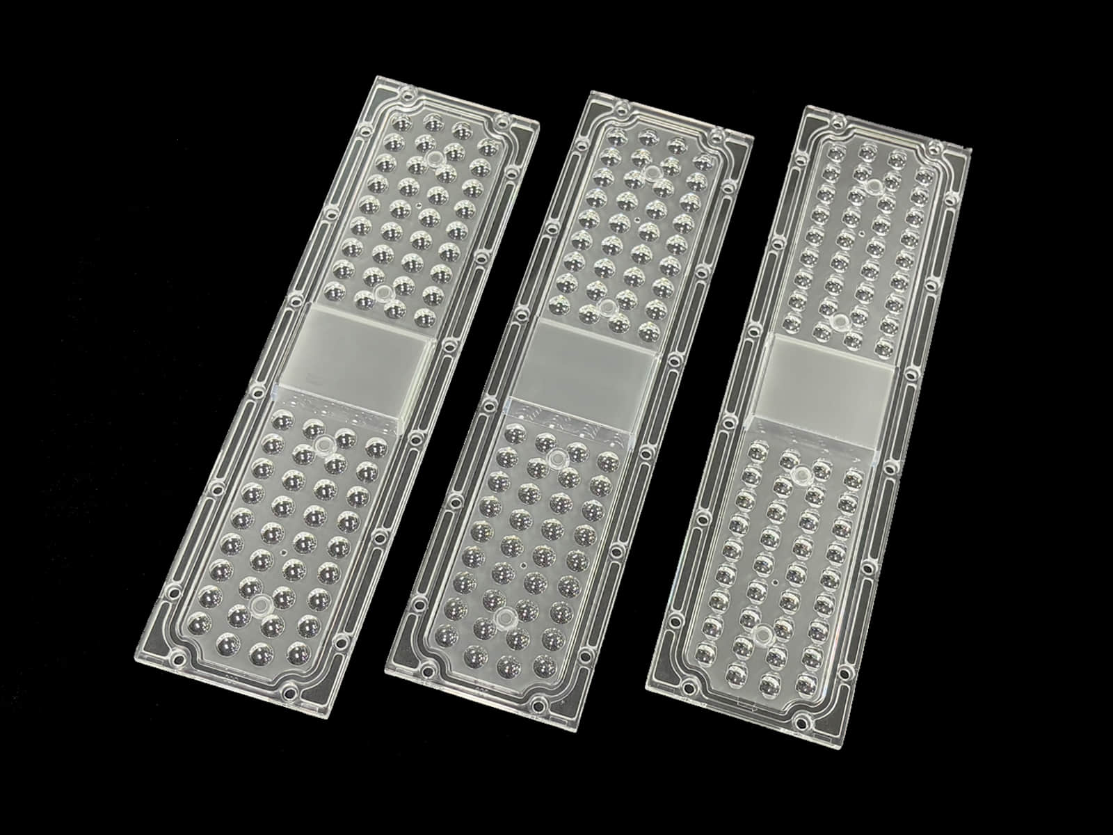 72 LEDs Multi-Module Lens for High Uniformity Street Lighting