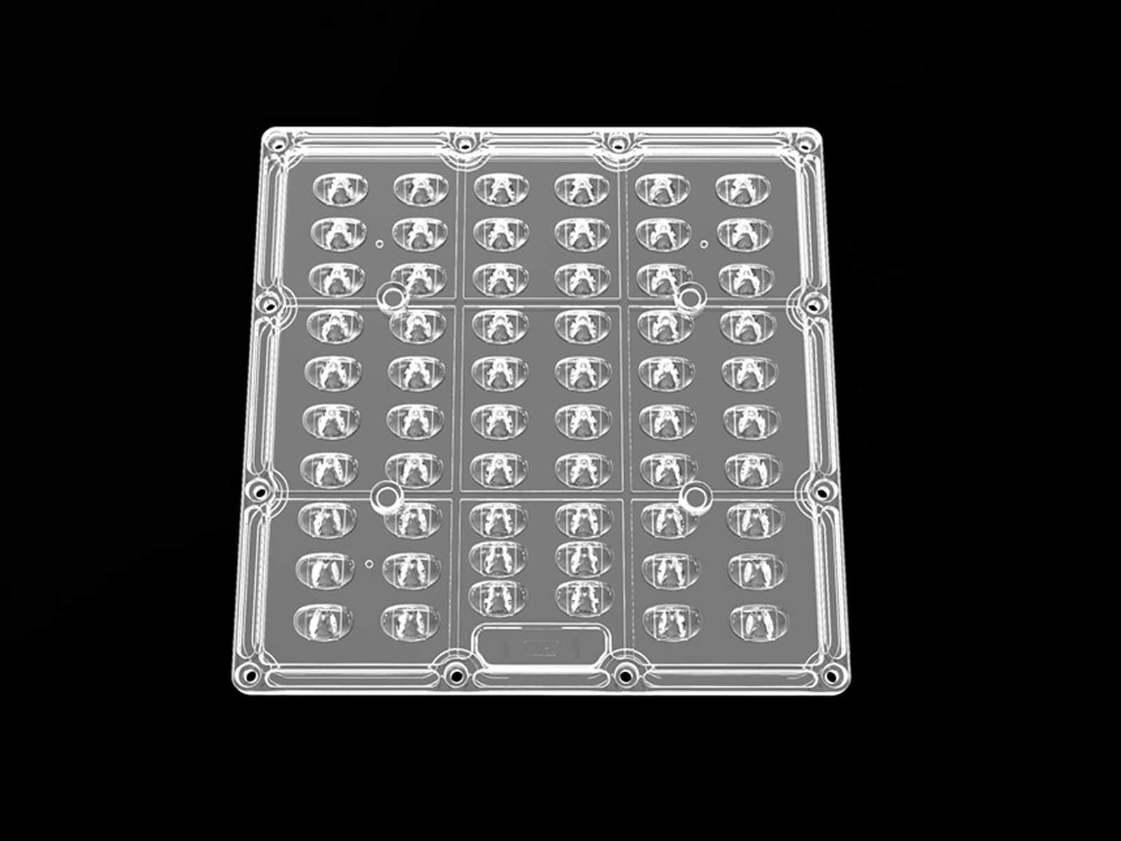 60LEDs LENS for Street Lighting T2M 5050LED