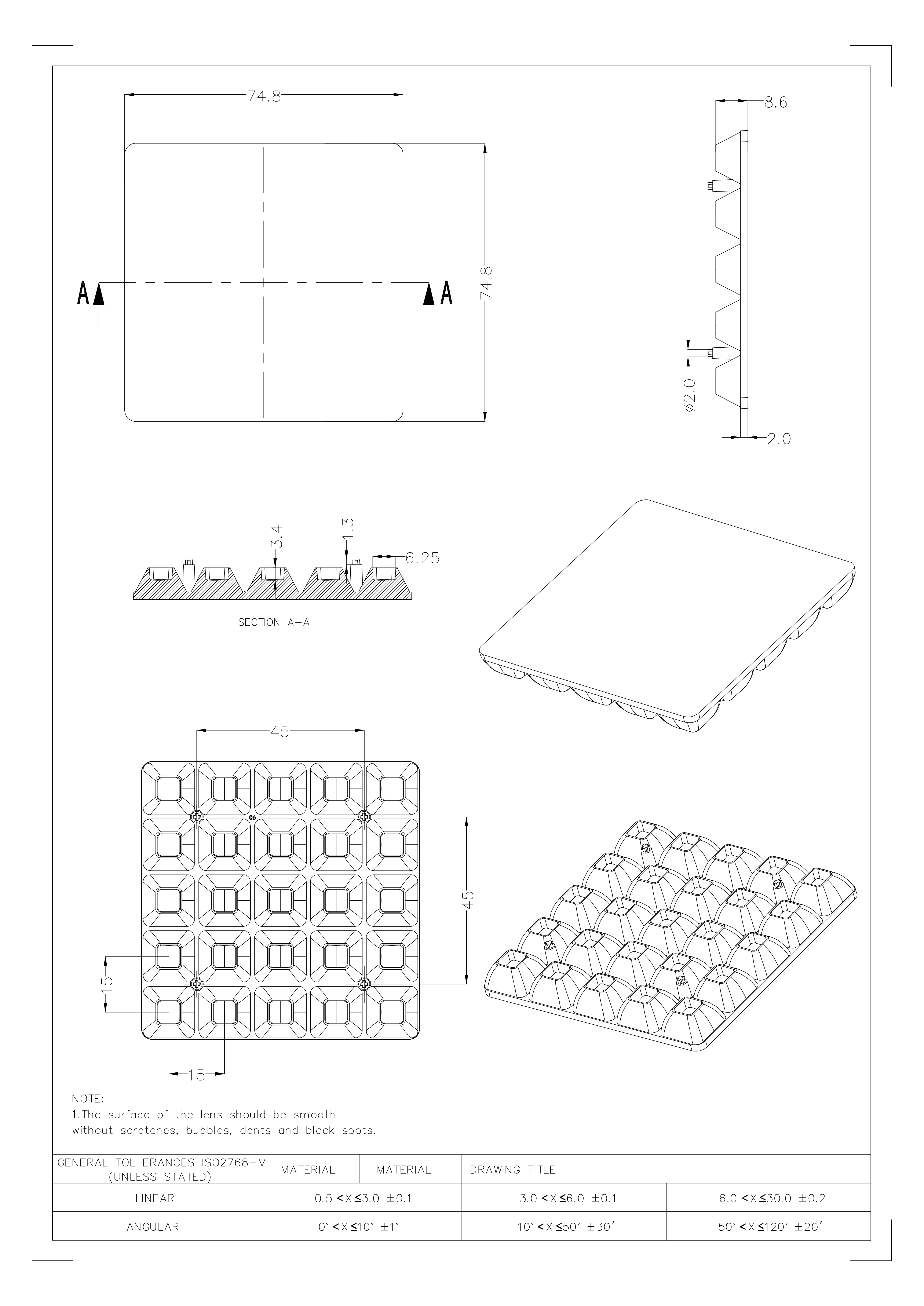 ALHB75D25LED9090G drawing