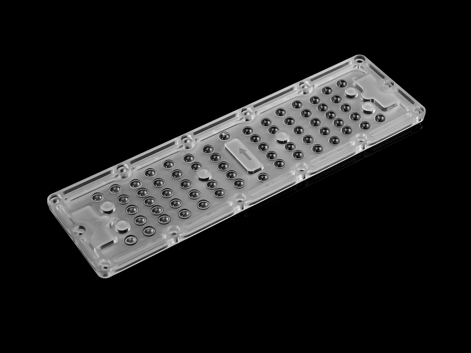 High Temperature Resistance 64 LEDs Lens 60 degrees