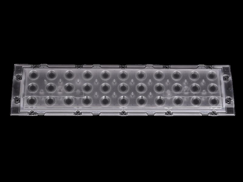 3x11 lens array 60° with IP66 protection and for IK08 test