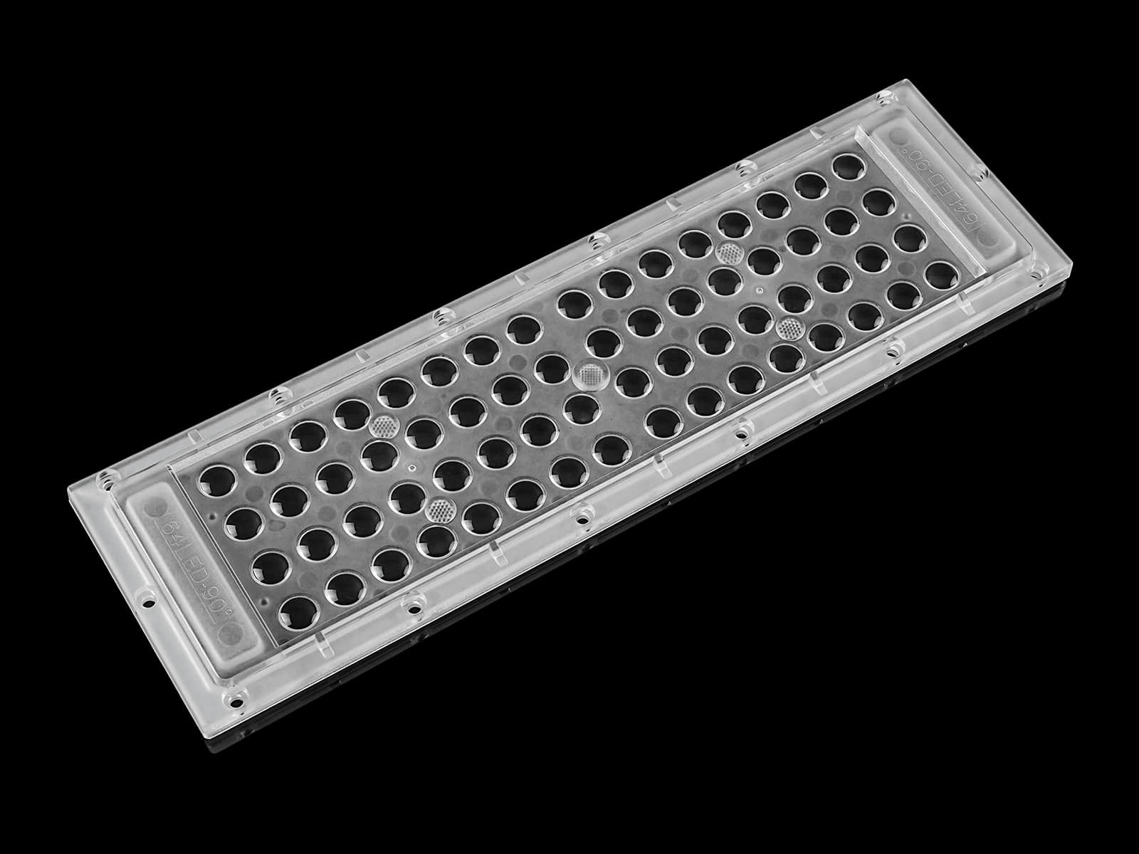 64LEDs high bay lens 90° with 3030 LED Array