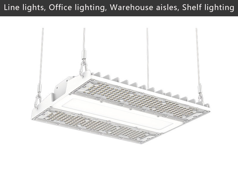168LEDs for Line lights, Office lighting, Warehouse aisles, Shelf lighting