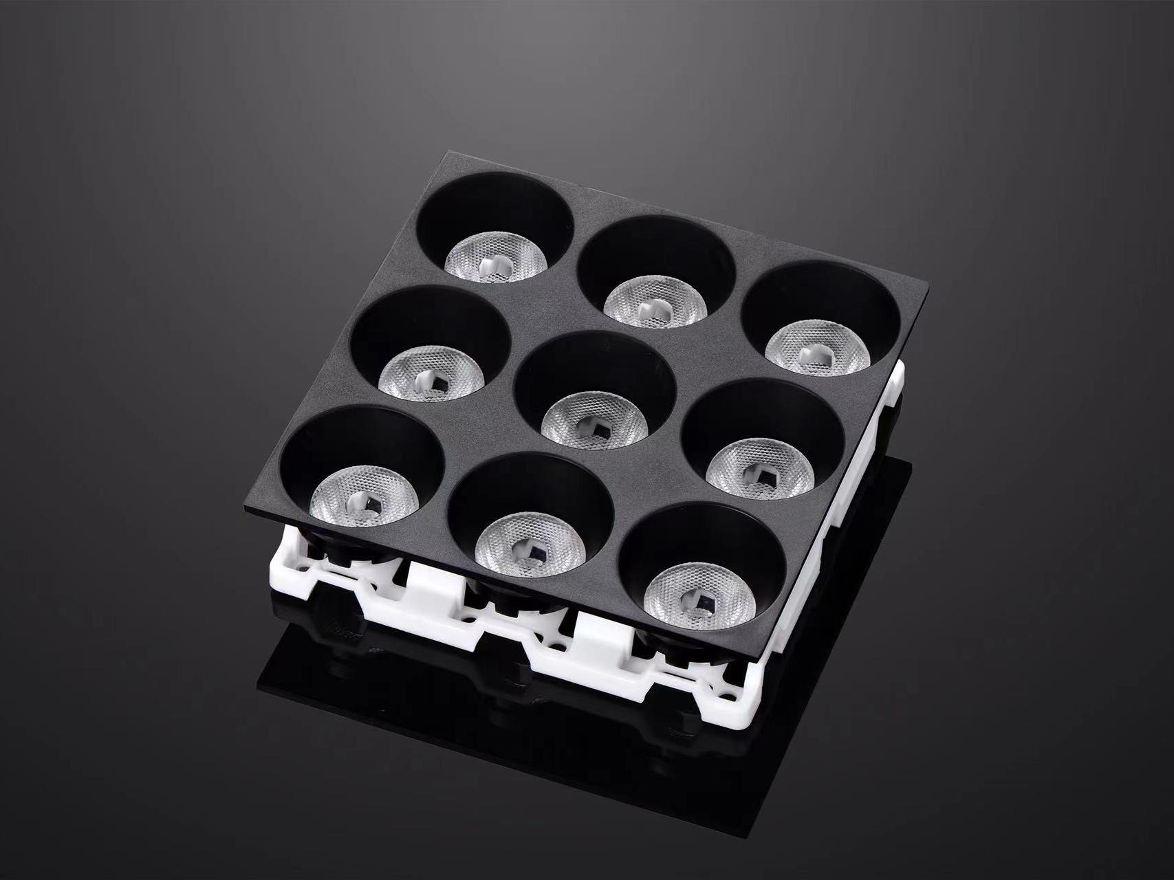 90X90mm square shape  24degree Magnetic tracking Light Lens
