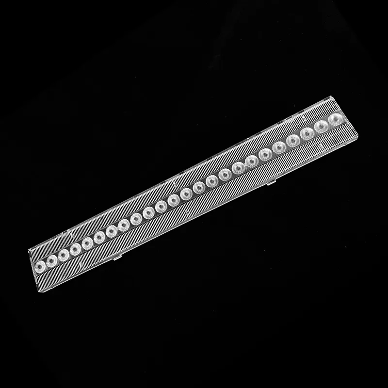 LED Linear Light Optics With TIR Design