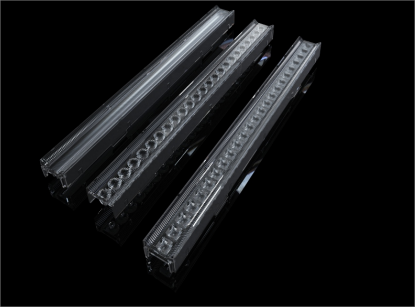 Linear Lighting Optics Featuring 24LEDs Optics Design