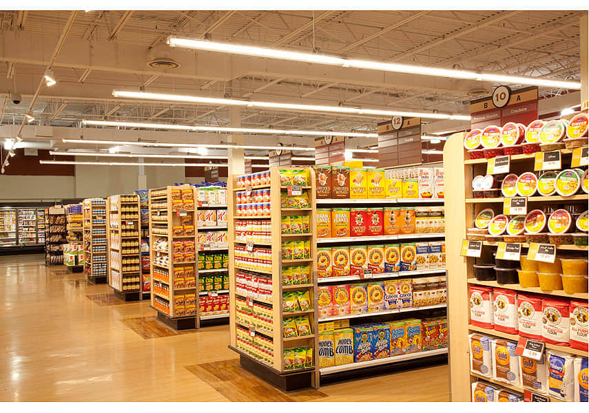lighting application supermarket lighting
