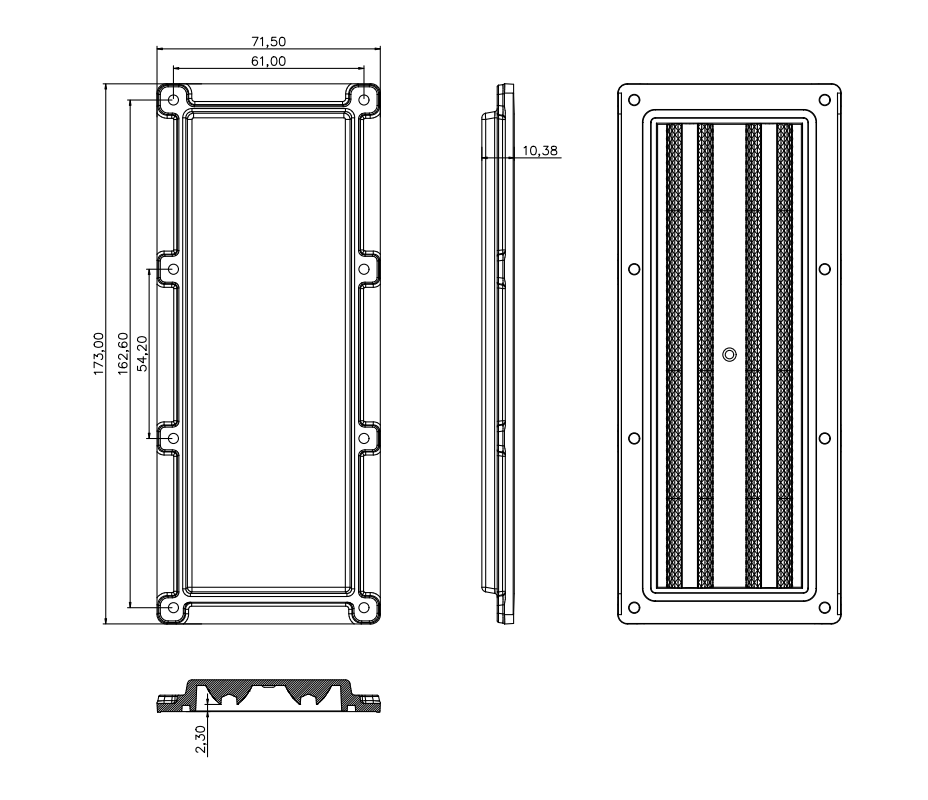 173mm Lens Structure