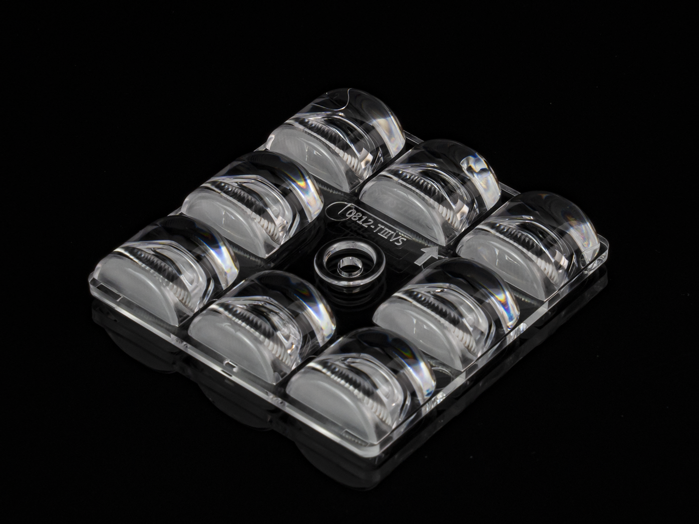 50mm 8 LED TypeIII-Short Playing Field Light Optics Lens